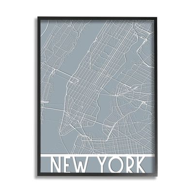 New York Transportation Road Grid Geometric State Streets