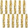 JOYIN 12 Pack Christmas Party Favor Non-Snap Gold Snowflake Design Party Table Favors with Holiday Party Favor Supplies for Kids and Adults, Christmas Parties, Dinners and Holidays view 1