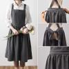 Aimee La Nordic Simple Florist Apron Cotton Linen Gardening Coffee Shops Kitchen Aprons for Cooking Baking Restaurant Apron view 3