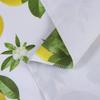 Pioggia Vinyl Tablecloth with Flannel Backed Waterproof Oil-Proof PVC Table Cloth Wipeable Spill-Proof Plastic Table Cover for Indoor and Outdoor(Lemon, 60 x 102 Inch Rectangle) view 4