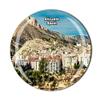 Alicante Spain 3D Refrigerator Fridge Magnet Crystal Glass Magnet Tourist Travel Souvenir Collection Gift Magnetic Sticker Home Kitchen Decoration view 1