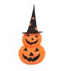 SOLUSTRE 1pc Led Halloween Pumpkin Lantern Creative Cloth Flexible Decor for Parties Use No Batteries Included view 1