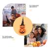 SOLUSTRE 1pc Led Halloween Pumpkin Lantern Creative Cloth Flexible Decor for Parties Use No Batteries Included view 4