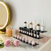 AZEAM Acrylic Riser, Black Display Risers Stand Large Collection Organizer Shelf for Cupcake Food Desserts Holder Cosmetic Products Tabletop Use and More (12 X 8 X 6 Inch) (2 Packs Black) view 2