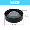 Krome Growler Caps, 24 Pack 38mm Growler Lids Poly Seal Screw Caps Fits 1/2 & 1 Glass Gallon Jugs, Gallon Jar, Carboy, Fermenting Jug, Glass Beer Growler, Bottle Caps for Home Brewing and Wine Making view 3