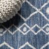 JONATHAN Y Tribal Bohemian Indoor Outdoor Runner Rug 2X10 Blue/Ivory, Nokat for Backyard, Patio, Porch, Easy-Cleaning, High Traffic, Pet-Friendly, Non-Shedding (SMB131C-210) view 4