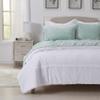 NY Loft Ultra Soft Micro Fleece Sheets Set with Extra Deep Pockets | Super Plush Polar Fleece | Velvet Plush Cozy Warmth | Tribeca Collection (King, Surf) view 4