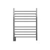 Amba RWH-SP-Left Radiant Hardwired Plug-in Combo (Left Side) Straight 10 Bar Towel Warmer in Polished view 2