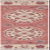 SAFAVIEH Bellagio Collection 2' 3" x 8' Red/Beige BLG601Q Handmade Medallion Premium Wool Entryway Foyer Living Room Bedroom Kitchen Runner Rug view 3