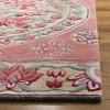 SAFAVIEH Bellagio Collection 2' 3" x 8' Red/Beige BLG601Q Handmade Medallion Premium Wool Entryway Foyer Living Room Bedroom Kitchen Runner Rug view 4