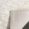 SAFAVIEH Blossom Collection Area Rug - 4' Square, Sage & Ivory, Handmade Wool, Ideal for High Traffic Areas in Living Room, Bedroom (BLM107C) view 3