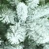 Puleo International 6' Flocked Virginia Pine Artificial Christmas Tree with Stand view 2