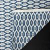 SAFAVIEH Montauk Collection Accent Rug - 2' x 3', Blue & Ivory, Handmade Cotton, Ideal for High Traffic Areas in Entryway, Living Room, Bedroom (MTK608B) view 3