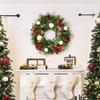 26" Christmas Wreath with Ornaments view 2