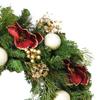 26" Christmas Wreath with Ornaments view 3