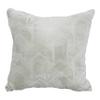 Blazing Needles Square Faux Fur Throw Pillow, 17", Agora Soap view 1