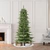 Puleo International 6.5' Slim Aspen Fir Artificial Christmas Tree with Stand, Green,APGSL-65 view 4