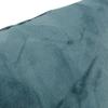 Blazing Needles Square Faux Fur Throw Pillow, 17", Agora Teal view 2