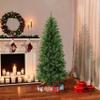 Puleo International 6' Carson Pine Unlit Artificial Christmas Tree with Stand, Green (CP-60) view 3