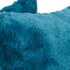 Blazing Needles Square Faux Fur Throw Pillow, 17", Naples Caspia view 2