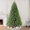 Puleo International Pre-Lit 6.5' Northern Fir Artificial Christmas Tree with 400 Lights, Green view 4