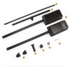 Pull Down Closet Rod, Soft-Close Wardrobe Rail Lift Organizer Storage System Closet Hanger Rod Lifting for Hanging Clothes Space Saving Aluminum Adjustable Width Coat Rack, 30 Kg Load (Size : 830-115 view 3