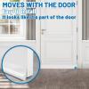 MAXTID Under Door Draft Stoppers 36 Inch White Door Draft Blocker Draft Stoppers for Bottom of Doors Seal Gap Reduce Wind/Breeze, Cold Air, Dust, Smoke, Door Seal Strips Sweeps view 4