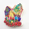 Amsterdam Tulip Netherlands Magnet Travel Souvenir 3D Resin Collection Gift Fridge Refrigerator Magnet view 3