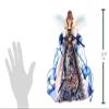 The Bridge Collection Elegant Blue & Gold Light-Up Angel Tree Topper - Lighted Angel Christmas Tree Topper for Holiday Decor - Treetop Angel Decor view 4