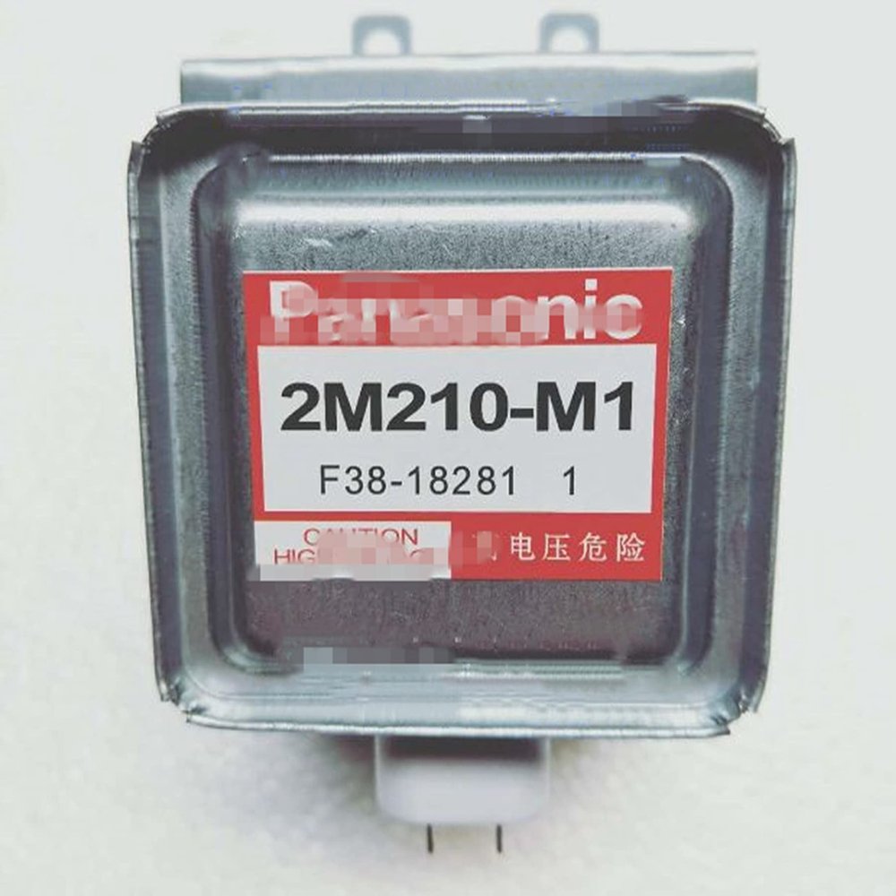 1PC 2M210-M1 Microwave magnetron, Home air-Cooled Microwave Oven magnetron, 6 Pieces of Heat Sink Transmitter Tube, Microwave Generator