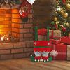 2 Pack Christmas Candy Treat Bags/Wine Bottle Bag, Stocking Tree Filler Sacks Stocking Xmas Gift Decorations view 4