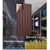 Doorway Fly Curtains for Doors,Screen Door,Thermal Insulated Door Curtai, PU Waterproof Thicken Cotton Winter Home Living Room Soundproofing Windproof Warm Waterproof Partition Curtain view 3