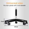 Frassie 28 Inch Heavy Duty Nylon Gaming Office Chair Base Replacement Part with 5 Casters view 3