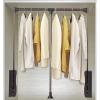 Closet Lifting Hanger Drying Rack/Drop-Down Rail, Home Pull-Down Soft-Close Wardrobe Rail Lift Expanding Steel Tubing Collapsible Closet Rod Lifting Adjustable Width Coat Rack, 30 Kg Load ( Size : 450 view 1
