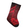 CUXWEOT Personalized Red Musical Note Dot Christmas Stockings Customize with Name for Family Kids Pet Holiday Decorations Gift 17.52 x 7.87 Inch view 1