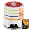 COSORI Food Dehydrator Machine for Jerky, 5 Trays with 165F Temperature Control and 48H Timer, 350W Dryer for Fruit, Herbs, Meat, Veggies and Dog Treats, 50-Recipes Book Included view 1