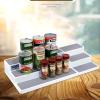 HB1 3-Tier Expandable Spice Rack Modern Design Waterproof and Non Skid Cup Tableware Cosmetics Shelf Organizer for Pantry Bathroom Countertop view 3