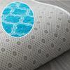 Modern Living Room Decorative Carpets Bedroom Non-Slip Large Carpet Home Mat for Children Rhombus-Sky Blue 62.88 X 90.39 in view 4