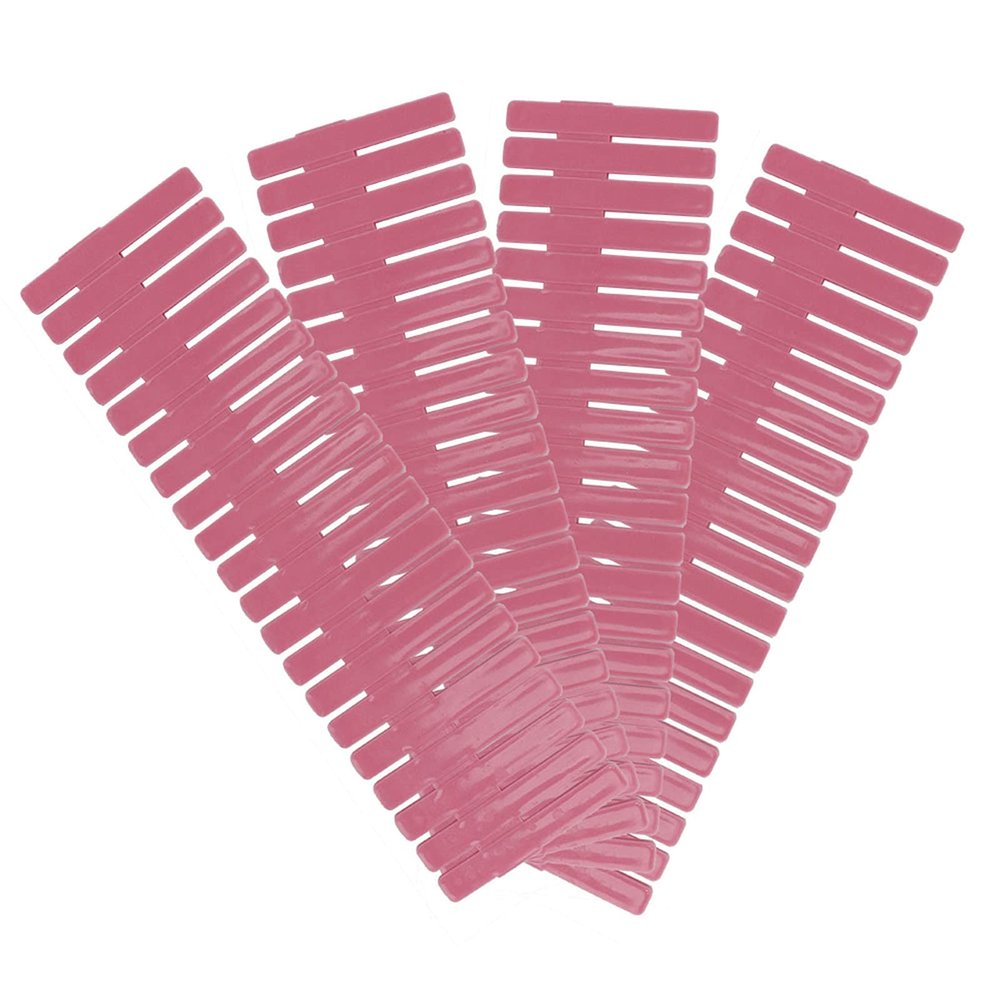 HERCHR Adjustable Drawer Dividers, Grid Drawer Dividers Diy Drawer Dividers with Plastic Drawer Organizer for Makeup Tools Underwear Socks(Pink 9.76 * 2.76in)