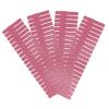 HERCHR Adjustable Drawer Dividers, Grid Drawer Dividers Diy Drawer Dividers with Plastic Drawer Organizer for Makeup Tools Underwear Socks(Pink 9.76 * 2.76in) view 1