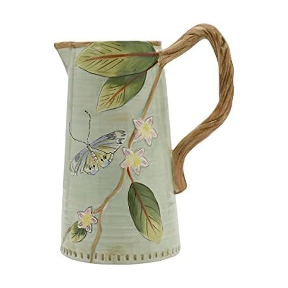 Fitz & Floyd Fitz and Floyd Toulouse Pitcher, 2 1/2-Quart, Green
