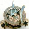 Antique Nautical Brass 4" inch Sundial Compass Marine Collectible Gift Item view 4