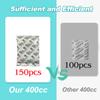 100pcs Mylar Bags for Food Storage with 150 Oxygen Absorbers & Labels, 10 Mil Thick 3 Sizes (1 Gallon, 1 Quart, 1/2 Pint) - Stand-Up, Resealable & Heat Sealable for Long Term Food Storage view 4