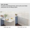 ALGWXQ Heavy Duty Fold Down Floating DeskMulti Function Computer Desk, Workbench use as Kitchen Counter, Laundry ShelfSpace Saving (Color : White, Size : 60x30cm) view 4