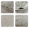 7ft Bean Bag Chair, Giant Soft Fluffy Faux Fur Bean Bag Cover Washable Jumbo Bean Bag Sofa Chair - XXL Sack Chair for Dorm, Family Room(Only Cover, No Filler) (Color : Gray) view 4