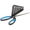 1pc Stainless Steel Pizza Scissors Ergonomic Handle for Easy Cutting Removable for Cleaning Sky- Kitchen Tool for Home and Restaurant Use view 2