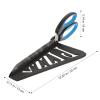 1pc Stainless Steel Pizza Scissors Ergonomic Handle for Easy Cutting Removable for Cleaning Sky- Kitchen Tool for Home and Restaurant Use view 3