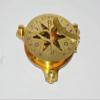 Antique Nautical Brass 4 "inch Star Sundial Compass Marine Collectible Gift Item view 2