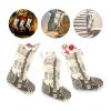 CUXWEOT Personalized Electric Guitar Wing Christmas Stockings Customize with Name for Family Kids Pet Holiday Decorations Gift 17.52 x 7.87 Inch view 3