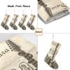 CUXWEOT Personalized Electric Guitar Wing Christmas Stockings Customize with Name for Family Kids Pet Holiday Decorations Gift 17.52 x 7.87 Inch view 4